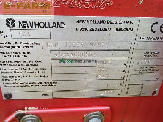 Empacadora gigant - New Holland - 548 cropcutter
