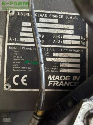 Empacadora gigant - Claas - variant 585 rc