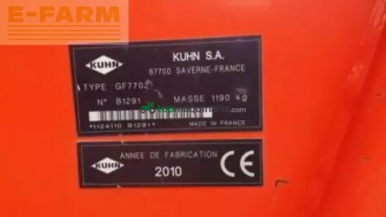 Henificador - Kuhn - gf 7702