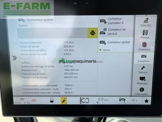 Cosechadora de Cereal - Claas - trion 530