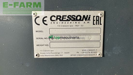 Cosechadora de Cereal - Claas - Tucano 560 Montana