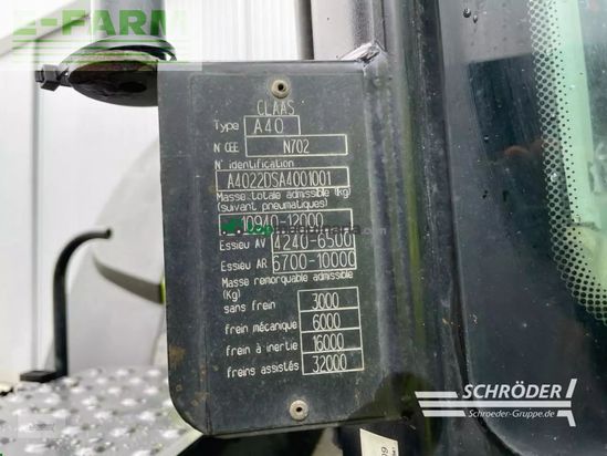 Tractor agrícola - Claas - axion 830 cebis | rtk