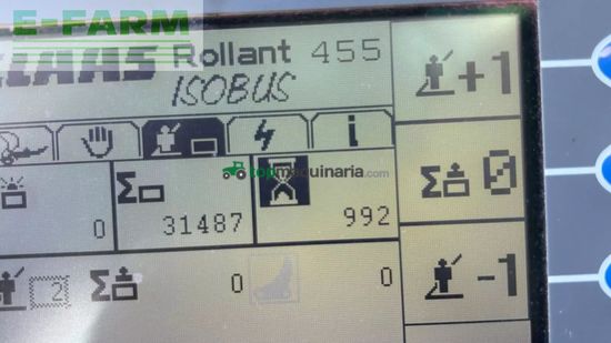 Empacadora gigant - Claas - rollant 455 uniwrap