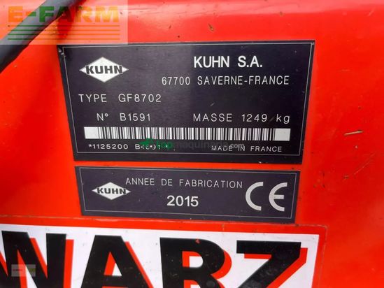 Henificador - Kuhn - gf 8702