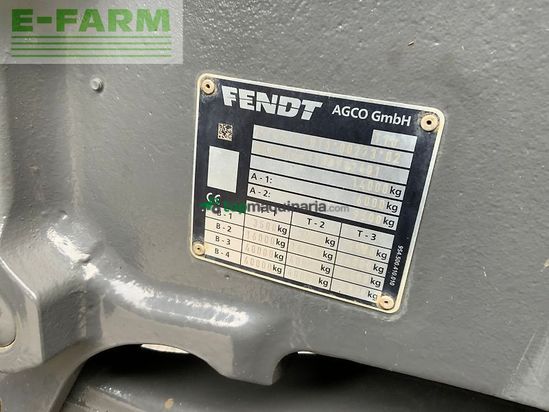 Tractor agrícola - Fendt - 722 profi plus tractor (st24772)