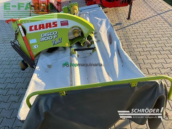 Cortacésped manual - Claas - disco 3100 f profil