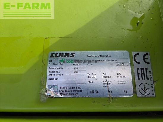 Cortacésped manual - Claas - corto 310 f