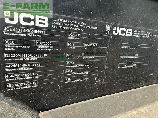 Telescopica - JCB - tm 420