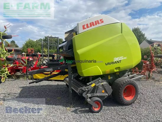 Empacadora gigant - Claas - variant 365 rc