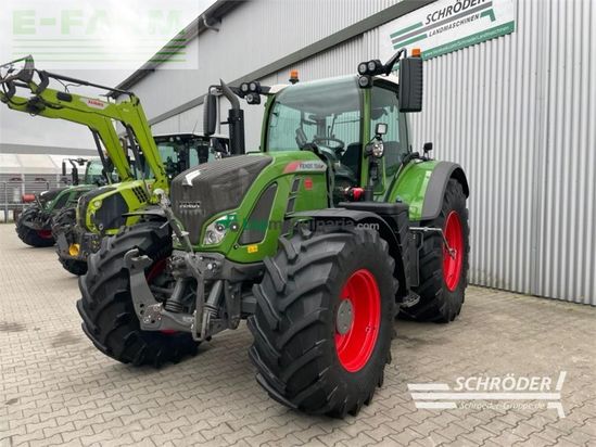 Tractor agrícola - Fendt - 724 vario s4 profi plus