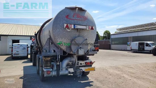 Equipamiento / accesorio - Fliegl - güllezubringer mit krone fahrgestell
