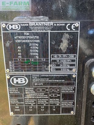 Cinta transportadora de forraje - Brantner - powerpush 24080 +