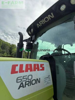 Tractor agrícola - Claas - arion 650 t4i cebis