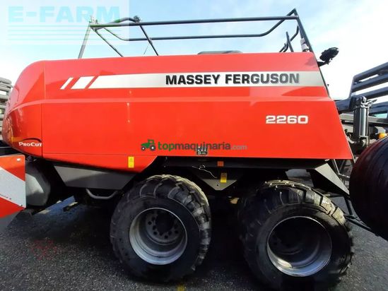 Empacadora gigant - Massey Ferguson - 2260 tc