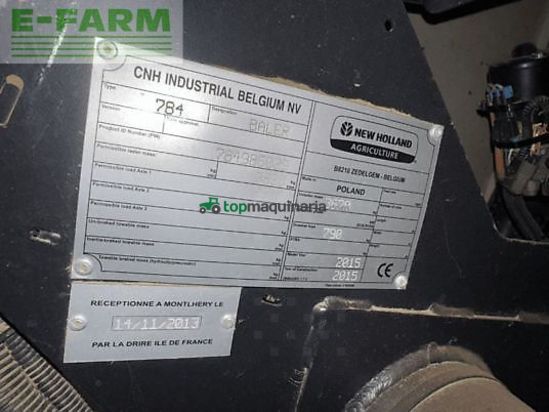 Empacadora gigant - New Holland - rollbelt 180