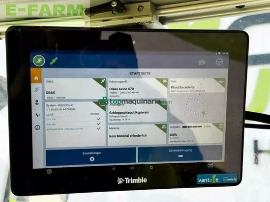 Tractor agrícola - Claas - axion 870