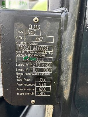 Tractor agrícola - Claas - axion 810 cmatic ( getriebe neu ) CMATIC