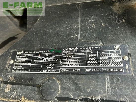 Tractor agrícola - Case IH - magnum 400 rowtrac RowTrac