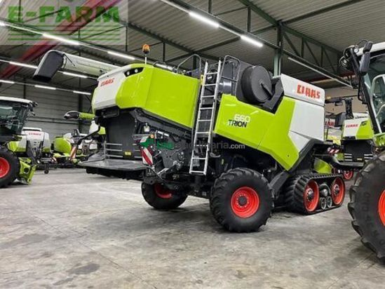Cosechadora de Cereal - Claas - trion 660 terra trac
