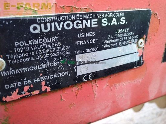 Grada de disco - Quivogne - md 52