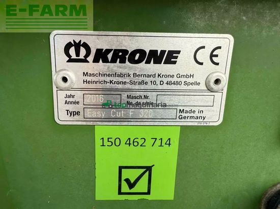 Cortacésped manual - Krone - easy cut 320 f