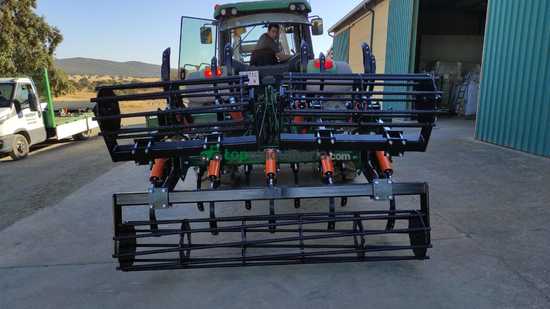 CULTIVADOR SEMICHISEL DE 17 BRAZOS 40X30 EN 2 FILAS