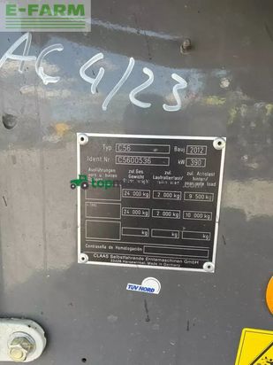 Cosechadora de Cereal - Claas - lexion 760 terra trac