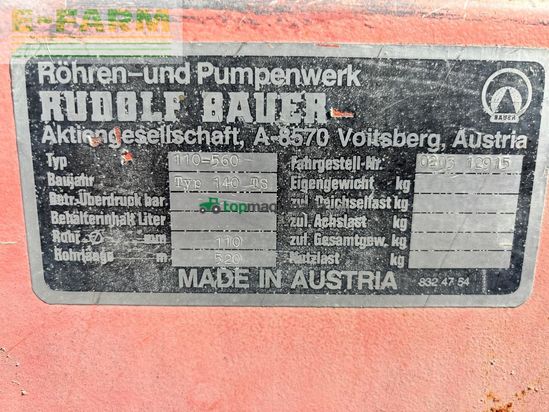 Riego - Bauer - rainstar 520/110