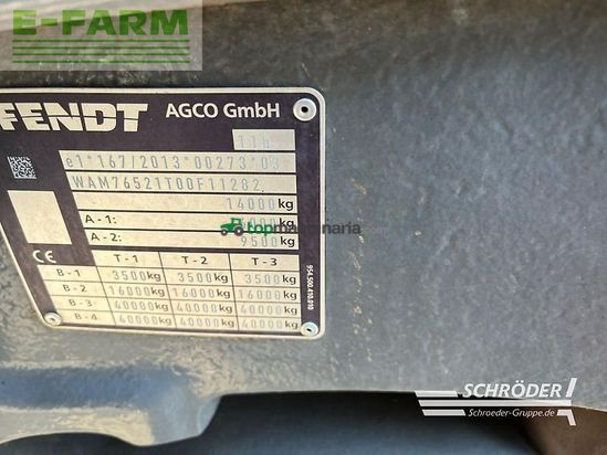 Tractor agrícola - Fendt - 724 vario gen6 profi plus