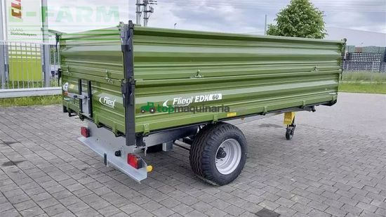Volquet - Fliegl - edk 60 fox + 1. aufbau