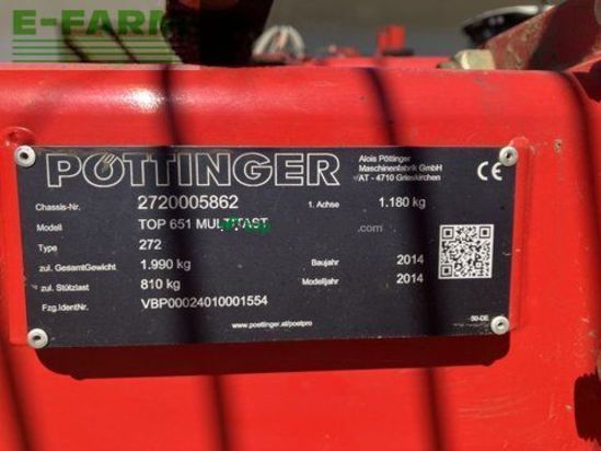 Henificador - Pöttinger - eurotop 651 a multitast