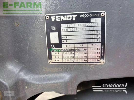 Tractor agrícola - Fendt - 718 gen6 profi plus + cargo 5x/90