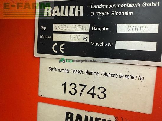 Esparcidor - Rauch - axera h/emc