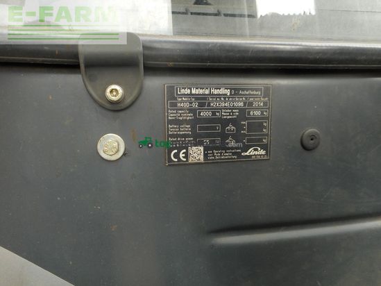 Elevadora - Linde - h40d-02 evo triplex ss zv klima