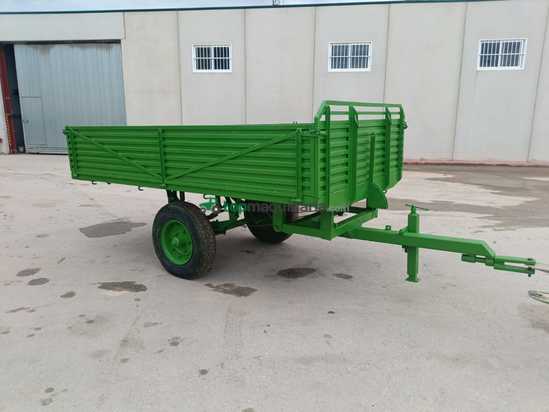 Remolque agrícola de 1 eje de 3250x1800x500