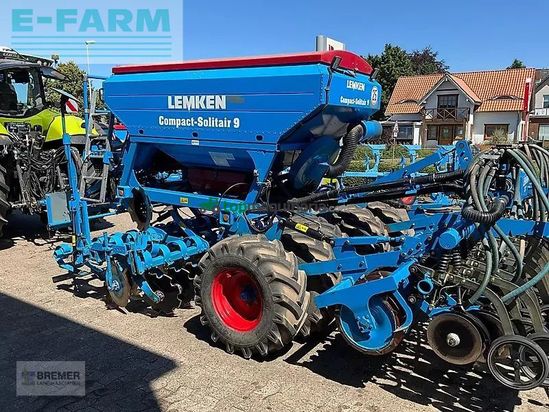Combinado de siembra - Lemken - compact solitair h-9/300 nur 2.360ha