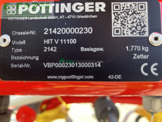 Henificador - Pöttinger - hit v 11100