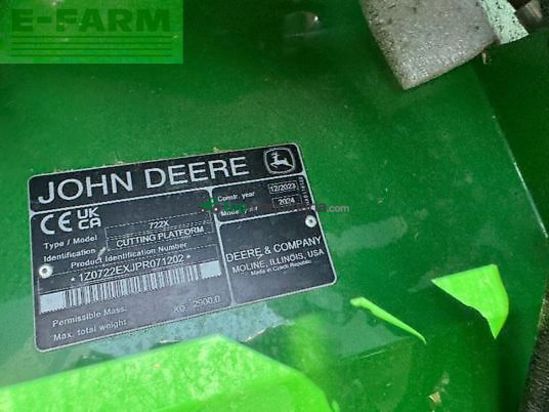 Cosechadora de Cereal - John Deere - t550