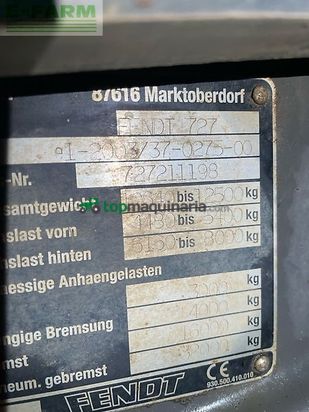 Tractor agrícola - Fendt - 718