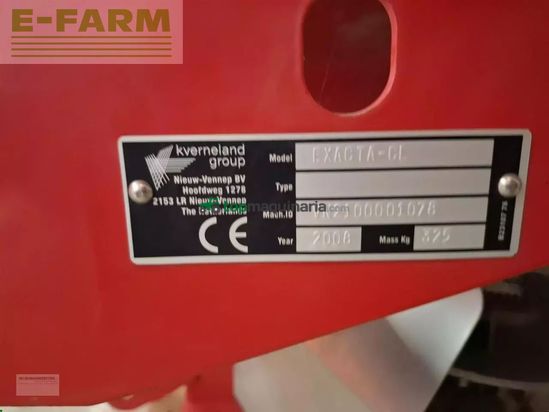 Esparcidor - Kverneland - exacta cl e 1100