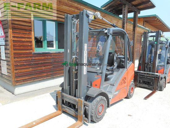 Elevadora - Linde - 2 stk linde h25t-02 triplex 5,31m