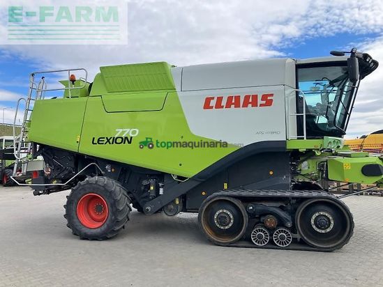Cosechadora de Cereal - Claas - lexion 770 terra trac