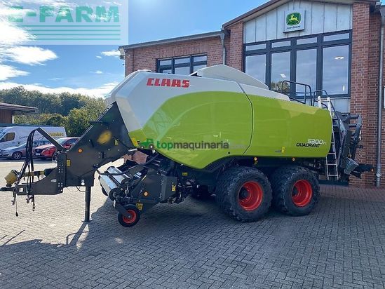 Empacadora gigant - Claas - quadrant 5300fc