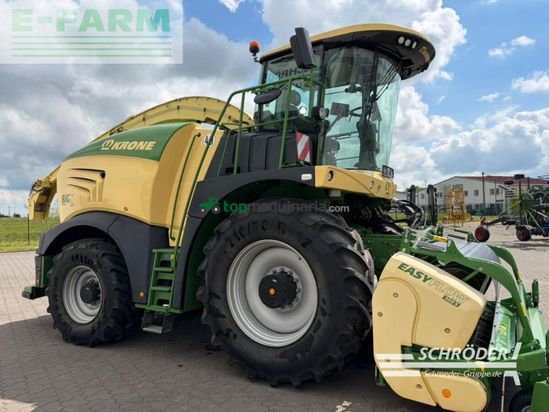 Cosechadora de Cereal - Krone - big x 630 + easyflow + xcollect 750-3