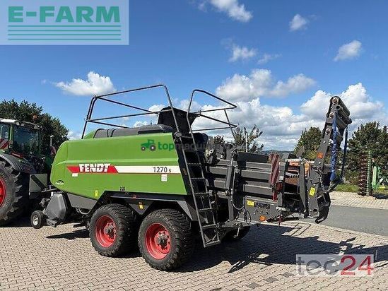 Empacadora gigant - Fendt - quaderballenpresse 1270 s