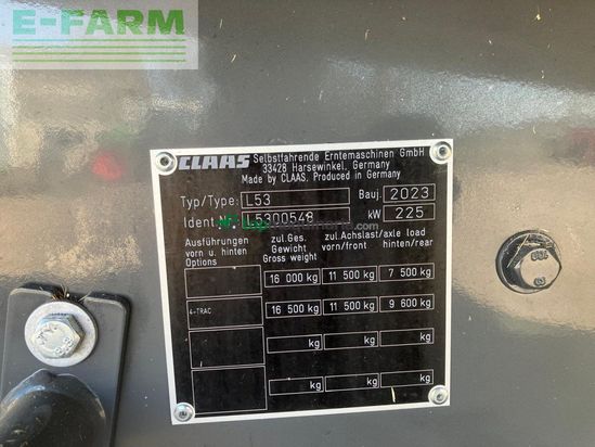 Cosechadora de Cereal - Claas - TRION 530