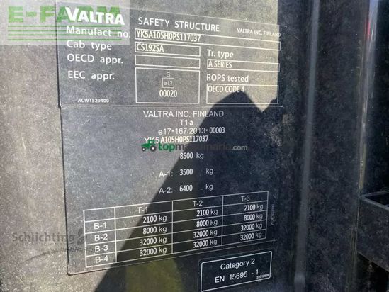 Tractor agrícola - Valtra - a105
