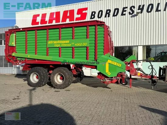 Remolqu agrícola - Strautmann - giga vitesse cfs 4002 do