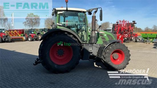 Tractor agrícola - Fendt - 720 scr profi | frontzapfwelle & rtk