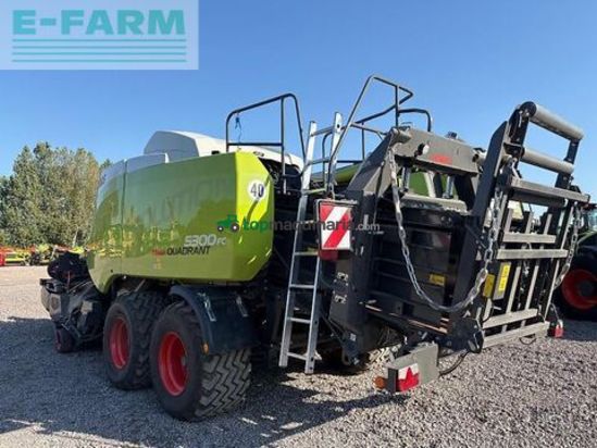 Empacadora gigant - Claas - quadrant 5300 fc t+st